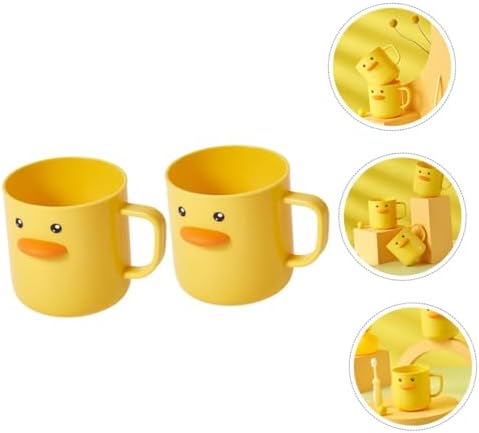 MAGICLULU 2pcs Cute Cartoon Toothbrush Cups for Boys and Girls