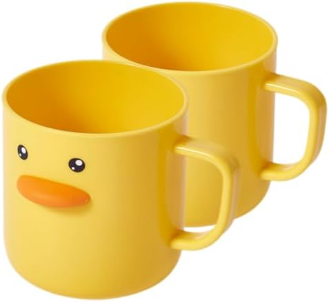 Mobestech 2pcs Cute Toothbrush Cups for Boys Girls