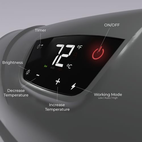 Heat Storm 1500 Watt Infrared Wall Heater with Wi-Fi
