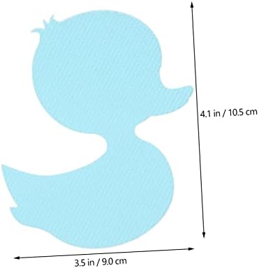 HAKIDZEL 24pcs Duck Anti-Slip Bathtub Stickers