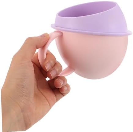 Sosoport 2pcs Toothbrush Cup - Unbreakable with Handle