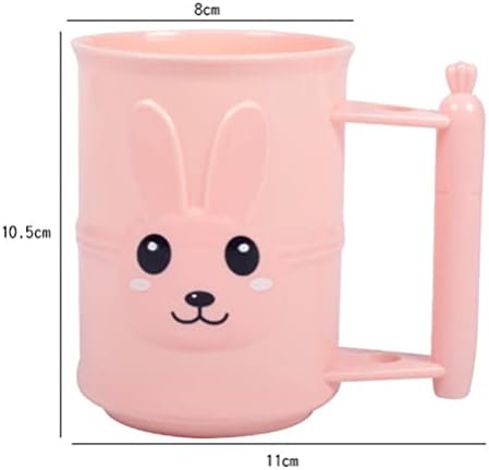 TOPBATHY Pink Silicone Toothbrush Cup Holder