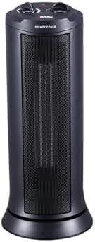 Lorell 17-Inch Ceramic Tower Heater Black