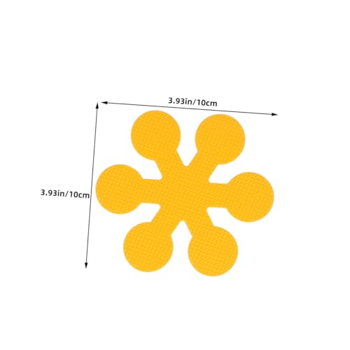 Toyvian 12pcs Non-Slip Bathtub Stickers for Safety