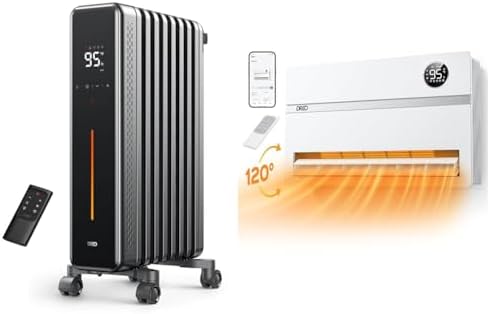 Dreo Radiator Heater with Remote Control and Smart Oscillation
