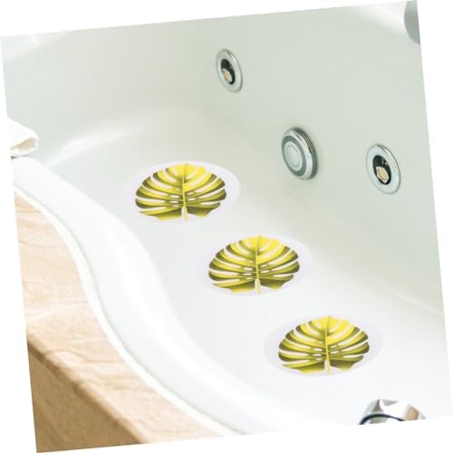 Leaf Slip Stickers for Bathtubs and Showers - Safe and Creative Peva Decals
