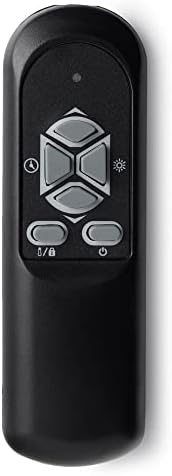Lifesmart 1500W Infrared Space Heater with 6 Elements Remote Casters Brown 3 Pack