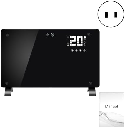 SamFansar GCH-20B Smart Glass Panel Heater with Touchscreen