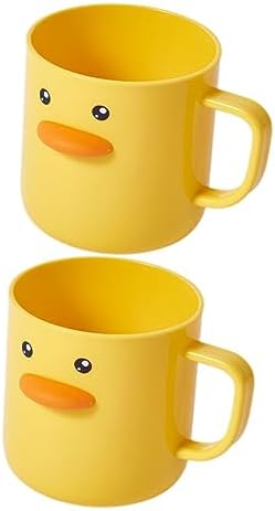 MAGICLULU 2pcs Cute Cartoon Toothbrush Cups for Boys and Girls