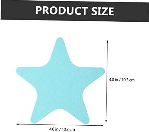 Yardenfun 20Pcs Non Slip Bathroom Stickers with Star Design