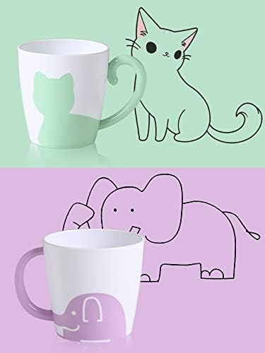 Cute Animal Pattern Gargle Cup Toothbrush Holder