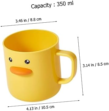 HEALLILY 2pcs Cute Toothbrush Cups for Boys and Girls