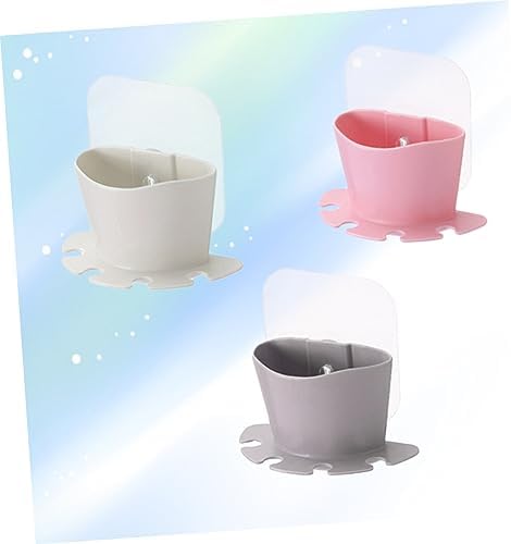 TOPPERFUN Suction Toothbrush Holder Set