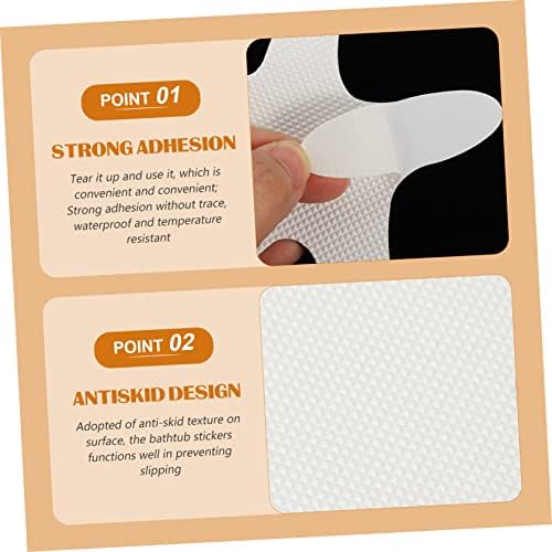 LIFKOME 20Pcs Anti-Slip Bathtub Decals 1