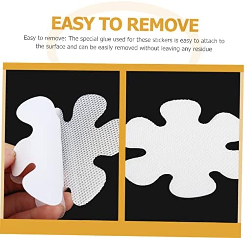12pcs Flower Non-Sticker Bathtub Floor Decals