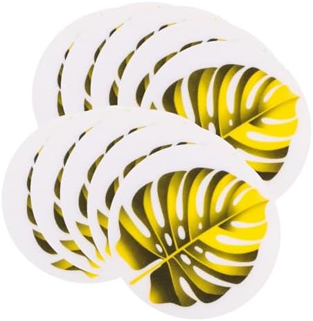 TINEASUR 1set Anti-Slip Leaf Stickers for Bathtub