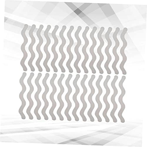 RORPOIR 36pcs S-Shape Anti-Slip Bathtub Stickers