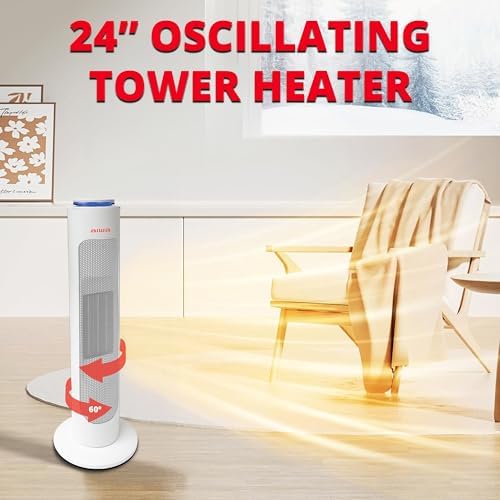 Aiwa Smart Space Heater with Voice Control and Safety Features 1