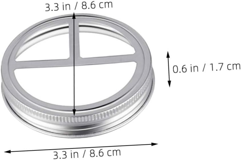 5Pcs Wide Mouth Jar Lid for Toothbrushes and Toothpaste