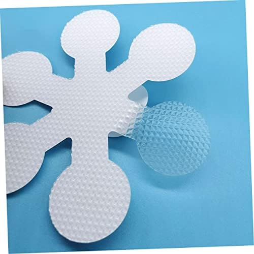 Homoyoyo Non-Slip Tub Stickers 20 Pcs Snowflake Bath Decals