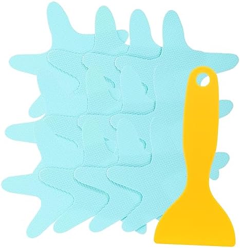 MAGICLULU 1Set Non-Slip Shower Stickers for Bathroom Safety Star Shape Design