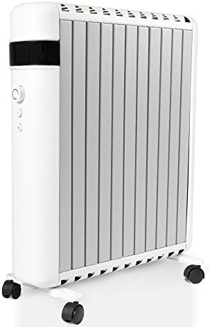 Vilobos 1500W Silent Electric Space Heater with Wheels