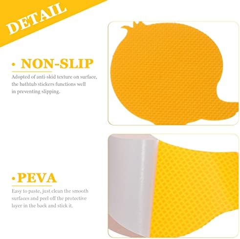 Ipetboom Cute Duck Non-Slip Bathtub Stickers 12pcs