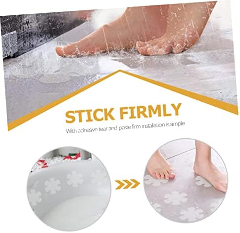 12pcs Flower Design Non-Slip Stickers for Bathroom Kitchen 1