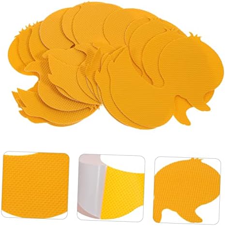 Amosfun 12pcs Non-Slip Bathtub Stickers with Duck Design