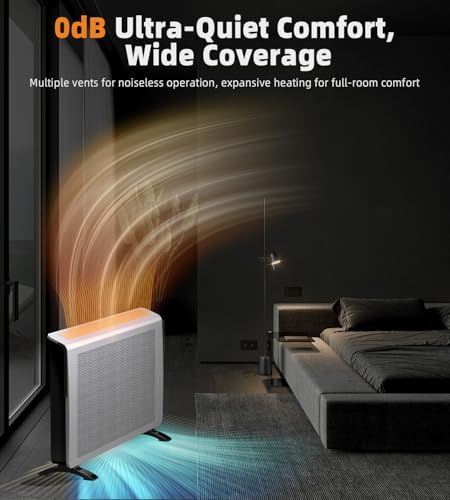 Leavesden 1500W Infrared Space Heater with Remote and Timer
