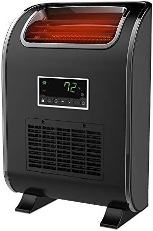 LifeSmart 3-Element Slim Line Heater Unit in Black Chrome 1
