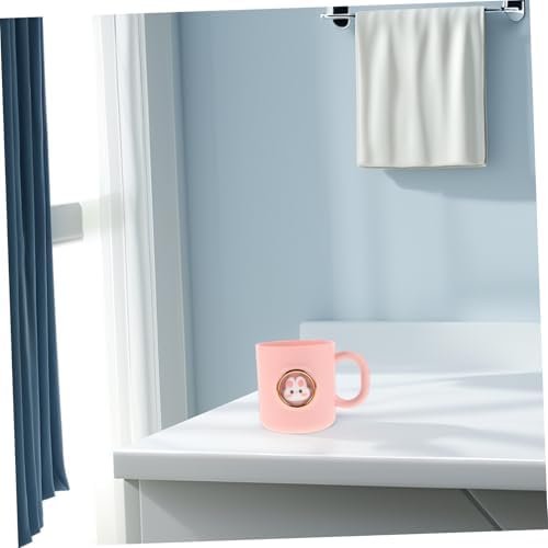 PartyKindom Cute Cartoon Animal Toothbrush Holder Cup with Handle