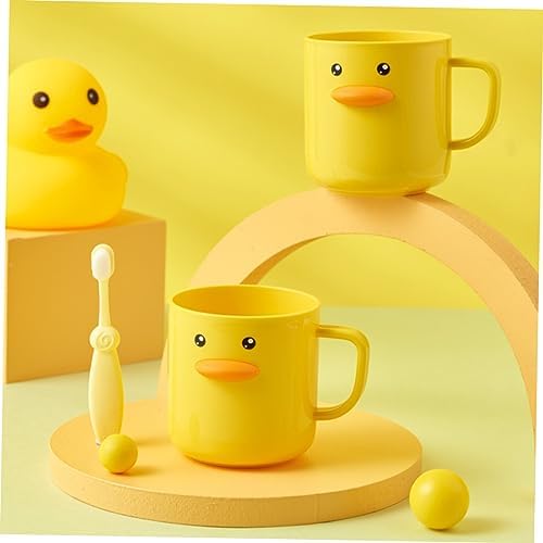 Mobestech 2pcs Cute Toothbrush Cups for Boys Girls