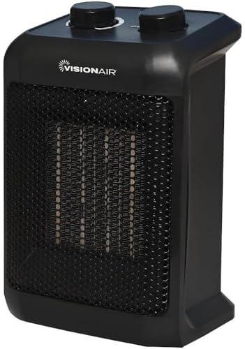 VisionAir 9 In Ceramic Heater 160 Sq-Ft