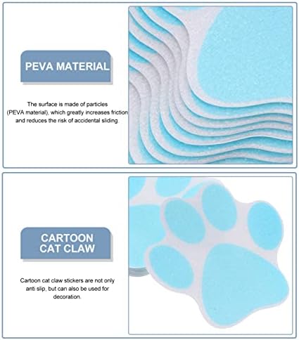 Kisangel Non-Slip Bathtub Stickers 10 Pack Anti-Slip Decor