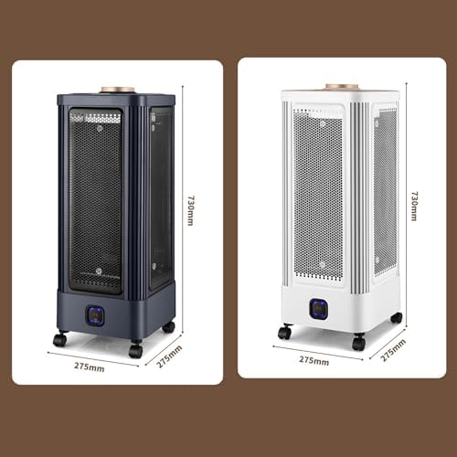 GAMAK 220V Electric Heater with Timer and Remote Control