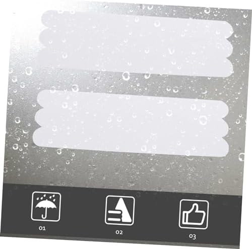 WESIEVYA Non-Slip Bathtub Safety Strips 2cm