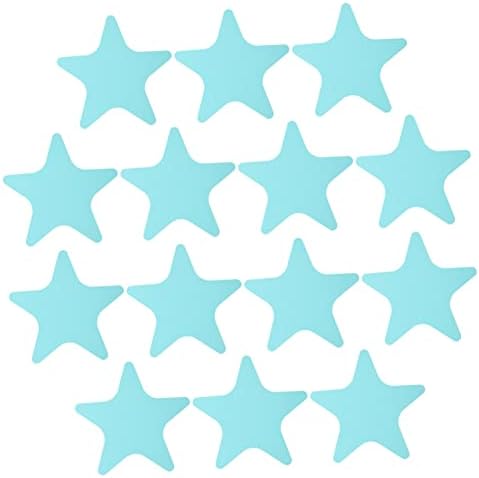 GLEAVI 20Pcs Pentagram Non-Slip Bathroom Stickers