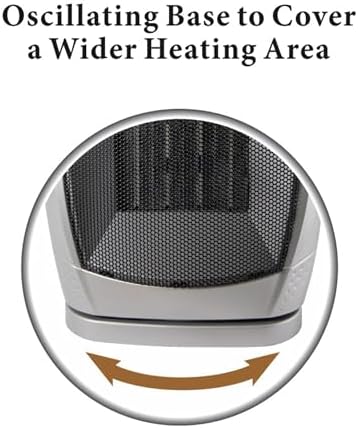 Optimus H-7247 1500-Watt Ceramic Heater 1