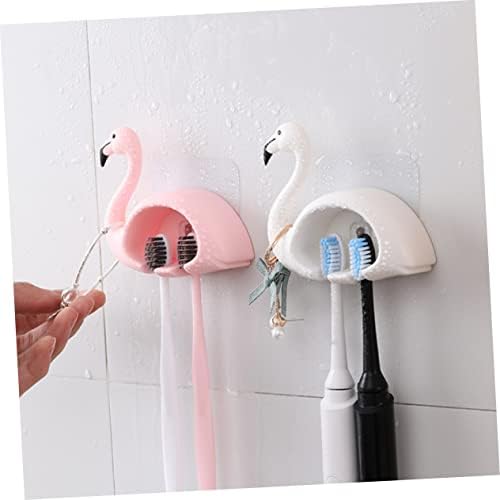 Stylish Wall Mounted Toothbrush Holder for Bathroom