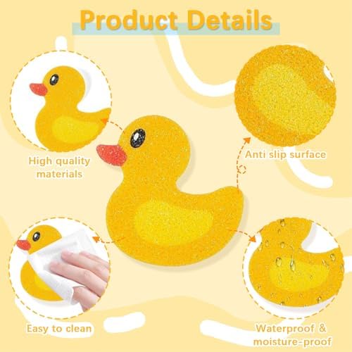 Orizizhic 32 Pcs Non-Slip Bathtub Stickers Kit
