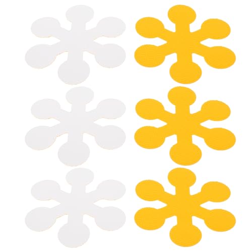 Kisangel 6 Pack Non Slip Bathtub Stickers
