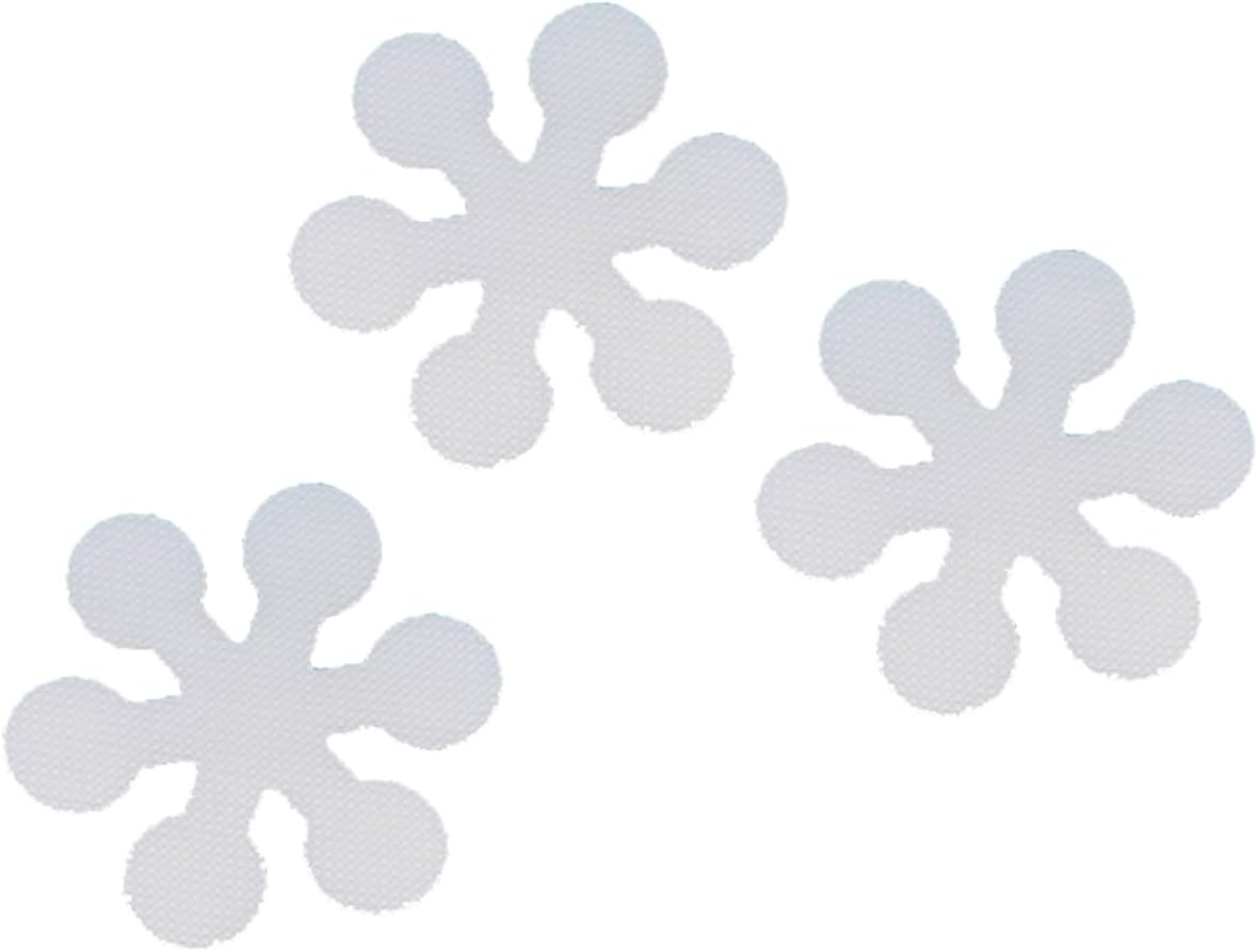 20 Pcs Anti-Slip Bathtub Stickers Snowflake Design