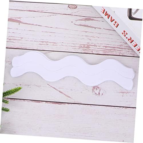 CAXUSD Anti-Slip Shower Stickers 12pcs Wavy Bath Treads