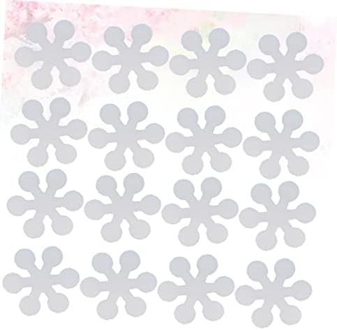ABOOFAN Non-Slip Bath Stickers 20Pcs Snowflake Design