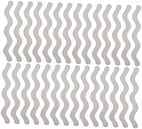 Garneck Non-Slip Tub Stickers 36pcs S Shape Bath Liners