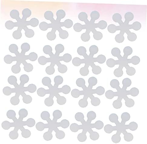ABOOFAN Non-Slip Bath Stickers 20Pcs Snowflake Design