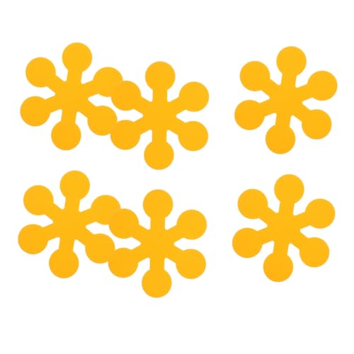 SECFOU Non-Slip Bathtub Stickers 6pcs