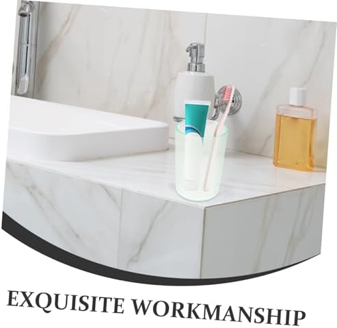VICASKY Transparent Toothbrush Cup Holder
