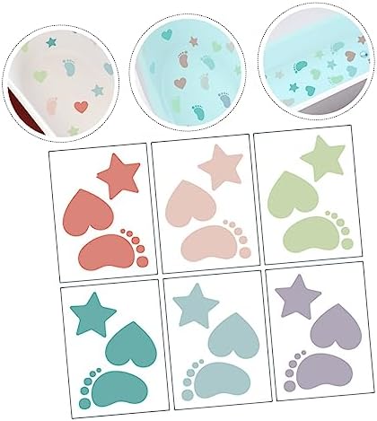 Cabilock Anti-Slip Bathtub Stickers Set 6 Sheets